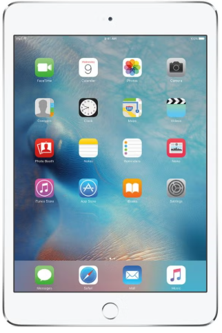 Renewed - iPad Mini 4 2015 (4th Gen) With FaceTime 7.9-inch 32GB Wi-Fi Silver